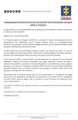 🇨🇴 Saludcoop: El caso que desnuda el saqueo institucional del sistema de salud colombiano