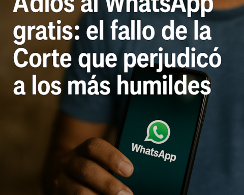 Adiós al WhatsApp gratis: el fallo de la Corte que perjudicó a los más humildes