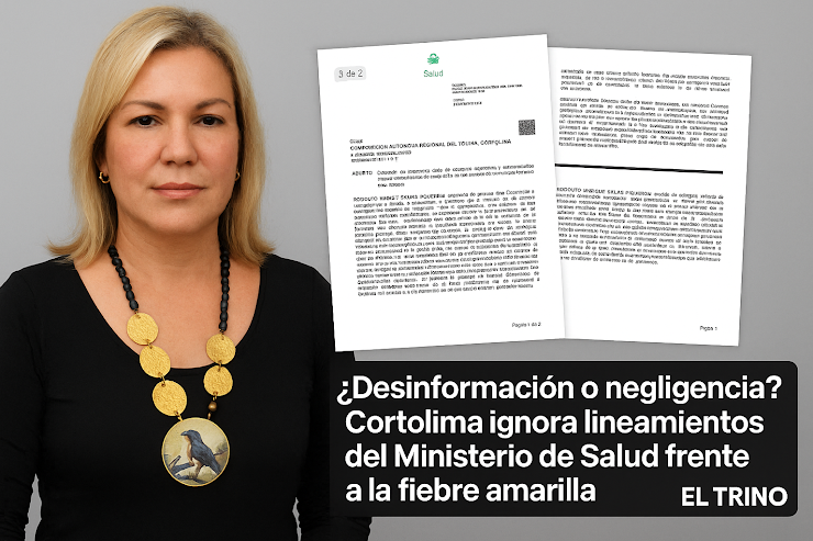 ¿Desinformación o negligencia? Cortolima ignora lineamientos del Ministerio de Salud frente a la fiebre amarilla