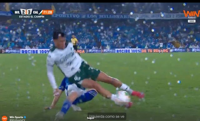 ⚽ Andrés Llinás sufre grave lesión en partido contra Deportivo Cali