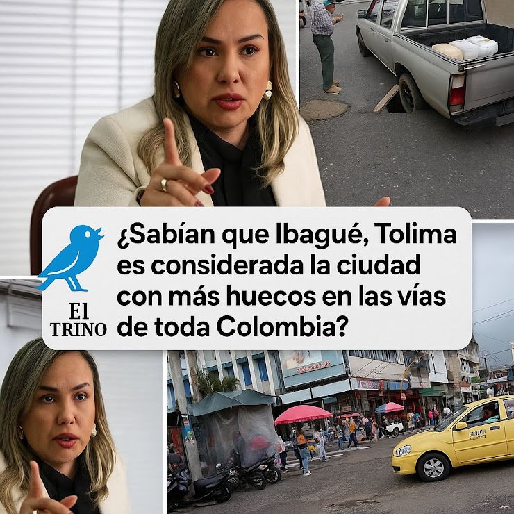 Ibagué, la capital del hueco: la ciudad que la alcaldesa olvidó