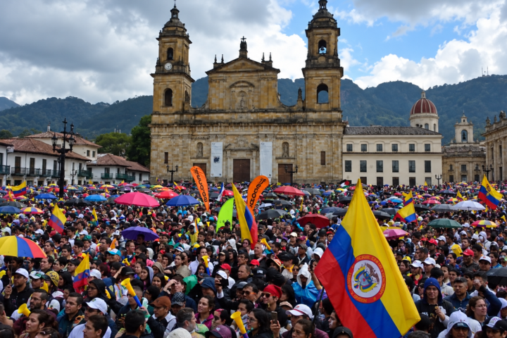 Multitudinaria marcha del 14 de octubre mostró el respaldo al progresismo y a Gustavo Petro